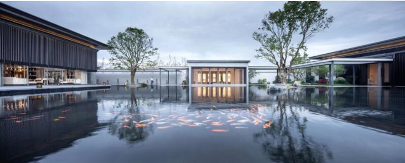 建发玺院别墅景观设计 宋代极简中式美学之光 建发玺院别墅景观设计 宋代极简中式美学之光