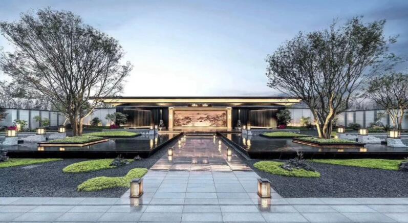 建发玺院别墅景观设计 宋代极简中式美学之光 建发玺院别墅景观设计 宋代极简中式美学之光