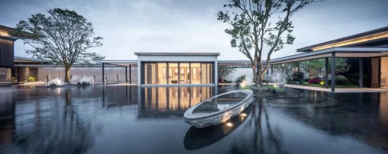 建发玺院别墅景观设计 宋代极简中式美学之光 建发玺院别墅景观设计 宋代极简中式美学之光