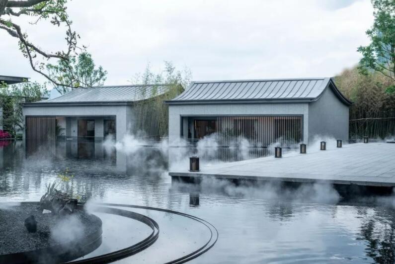 建发玺院别墅景观设计 宋代极简中式美学之光 建发玺院别墅景观设计 宋代极简中式美学之光
