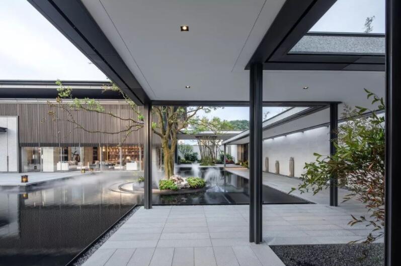 建发玺院别墅景观设计 宋代极简中式美学之光 建发玺院别墅景观设计 宋代极简中式美学之光