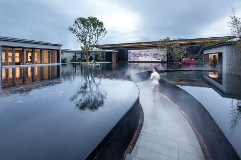 建发玺院别墅景观设计 宋代极简中式美学之光 建发玺院别墅景观设计 宋代极简中式美学之光