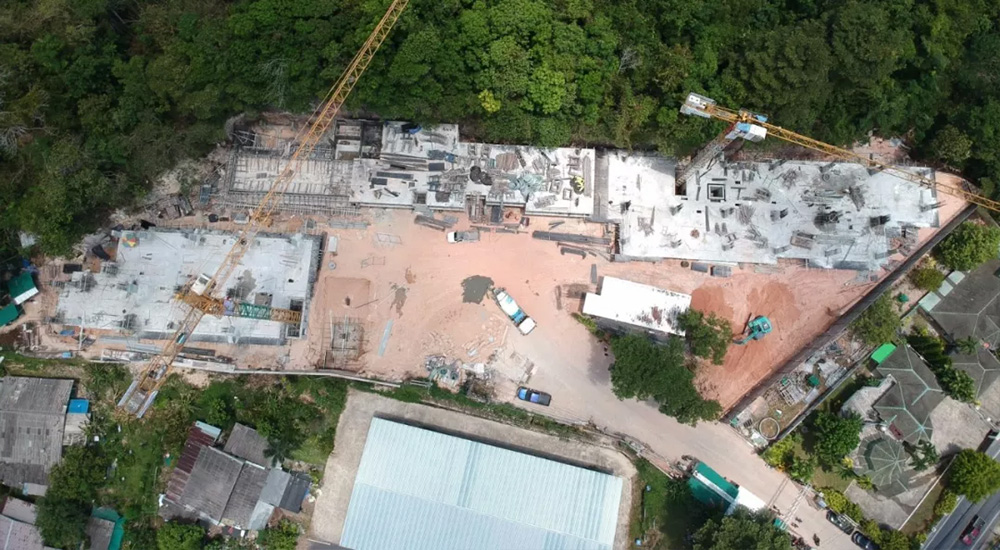 「登岛实录」UTC项目现场跟踪报道,整体建设进度稳步进行,主体部分已至3层! 「登岛实录」UTC项目现场跟踪报道,整体建设进度稳步进行,主体部分已至3层!