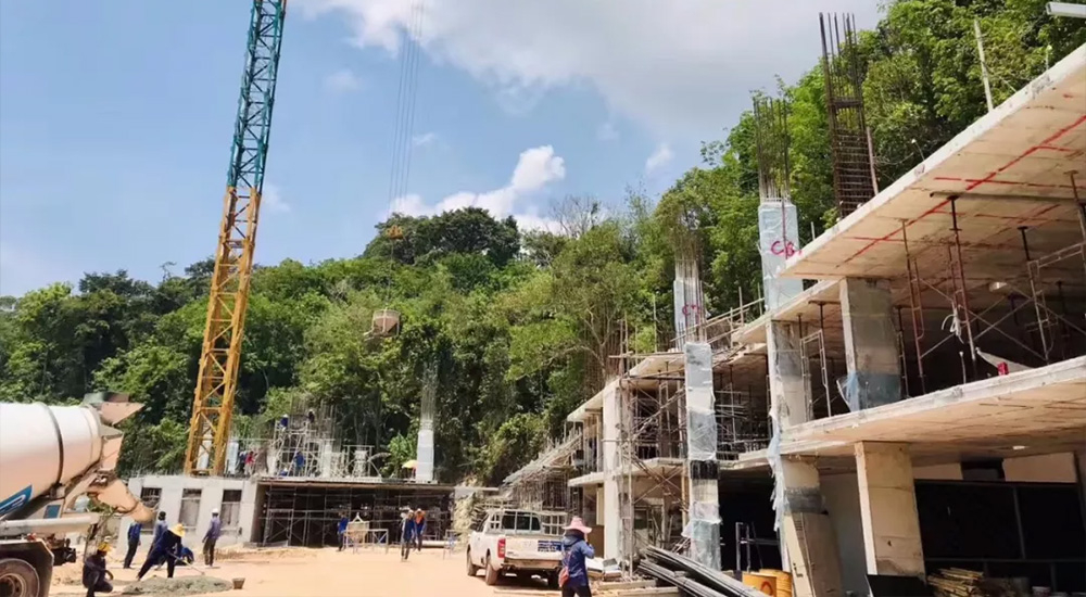 「登岛实录」UTC项目现场跟踪报道,整体建设进度稳步进行,主体部分已至3层! 「登岛实录」UTC项目现场跟踪报道,整体建设进度稳步进行,主体部分已至3层!