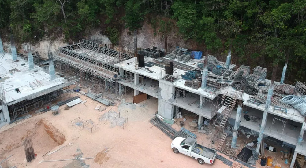 「登岛实录」UTC项目现场跟踪报道,整体建设进度稳步进行,主体部分已至3层! 「登岛实录」UTC项目现场跟踪报道,整体建设进度稳步进行,主体部分已至3层!