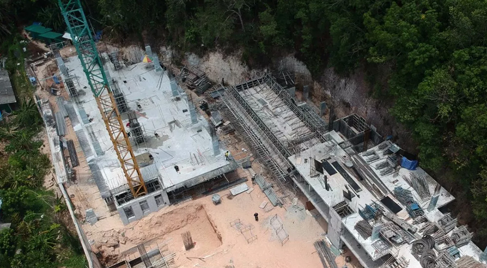 「登岛实录」UTC项目现场跟踪报道,整体建设进度稳步进行,主体部分已至3层! 「登岛实录」UTC项目现场跟踪报道,整体建设进度稳步进行,主体部分已至3层!
