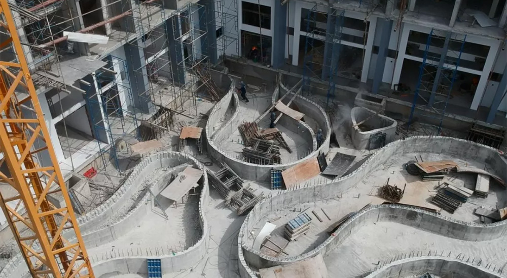 「登岛实录」UTL项目现场跟踪报道,主体泳池部分完整呈现! 「登岛实录」UTL项目现场跟踪报道,主体泳池部分完整呈现!