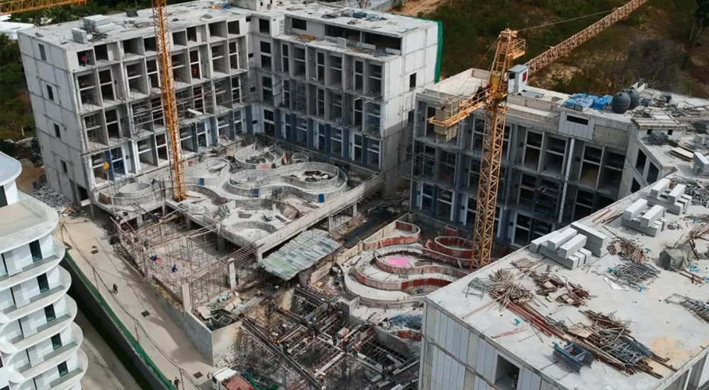 「登岛实录」UTL项目现场跟踪报道,主体泳池部分完整呈现! 「登岛实录」UTL项目现场跟踪报道,主体泳池部分完整呈现!