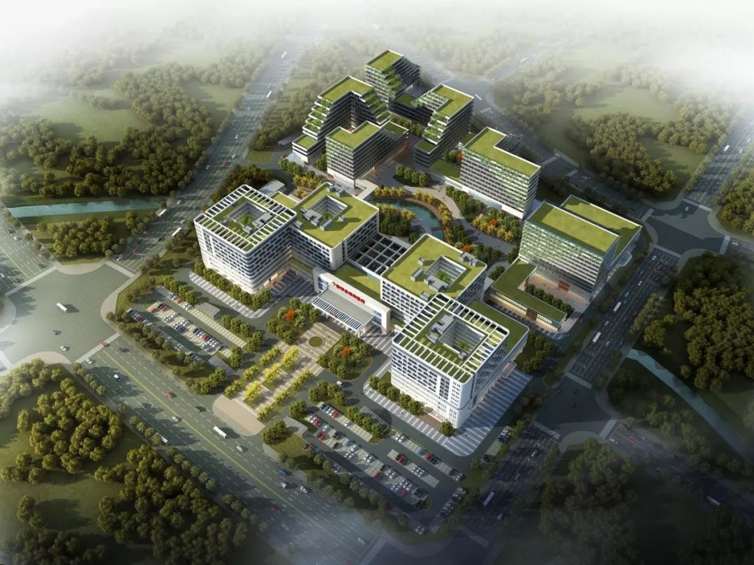 功能与形式完美结合，溆浦县城南医院项目设计方案