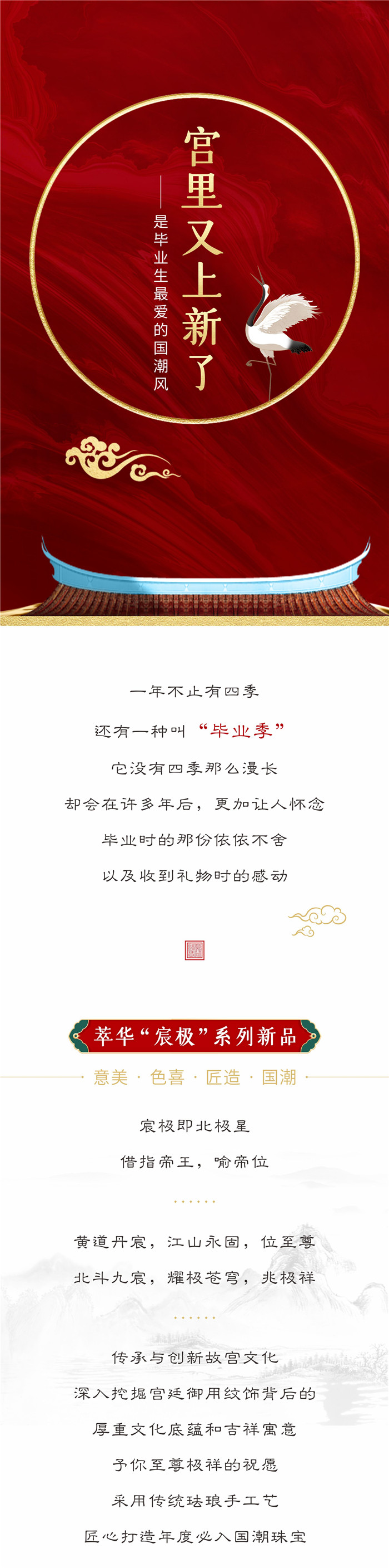萃华珠宝：毕业季丨宫里又上新了