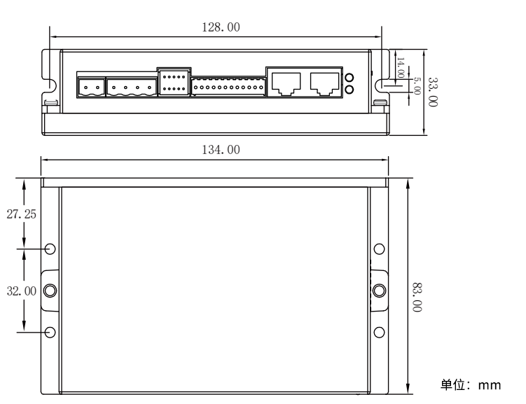 CL57R-RS485  总线式闭环步进驱动器