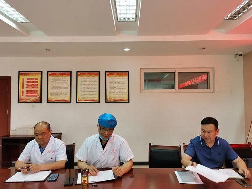 长丰县中医院召开安全生产和维稳工作布置会
