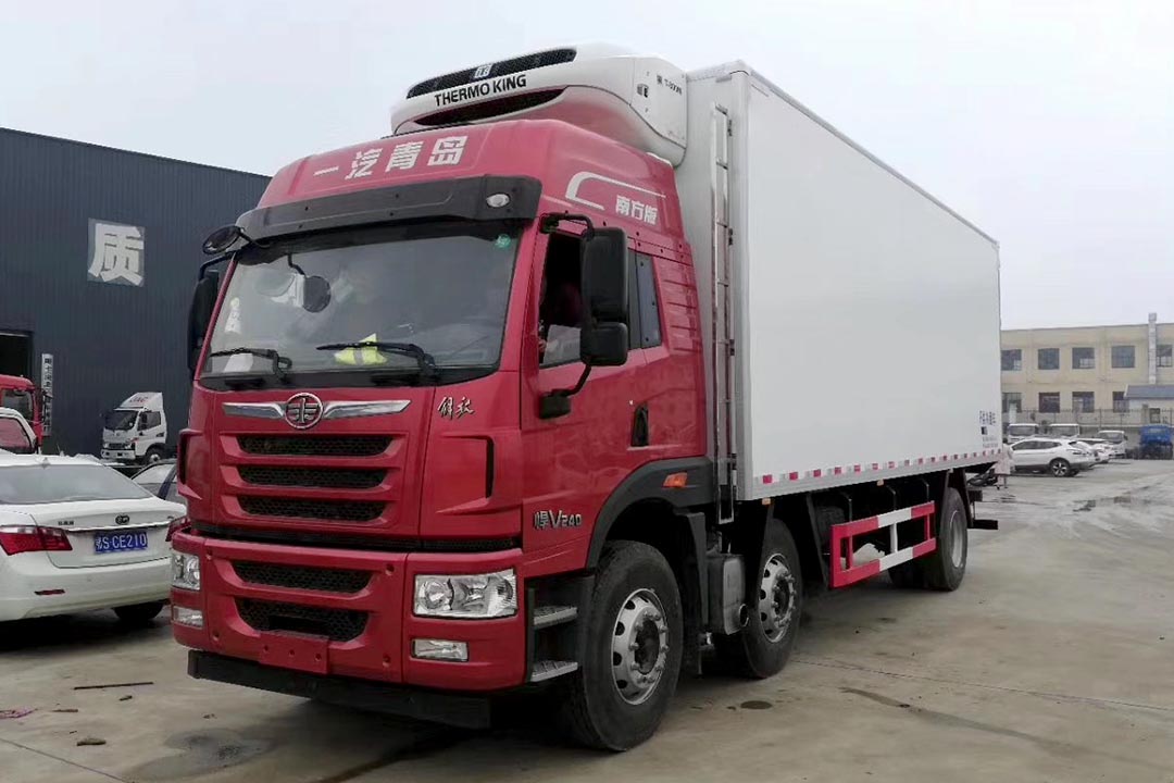 解放悍V三桥冷藏车CA5250XLC 解放悍V三桥冷藏车CA5250XLC