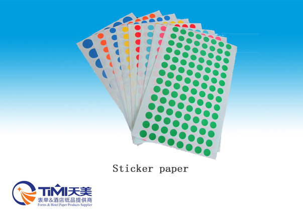 Sticker paper