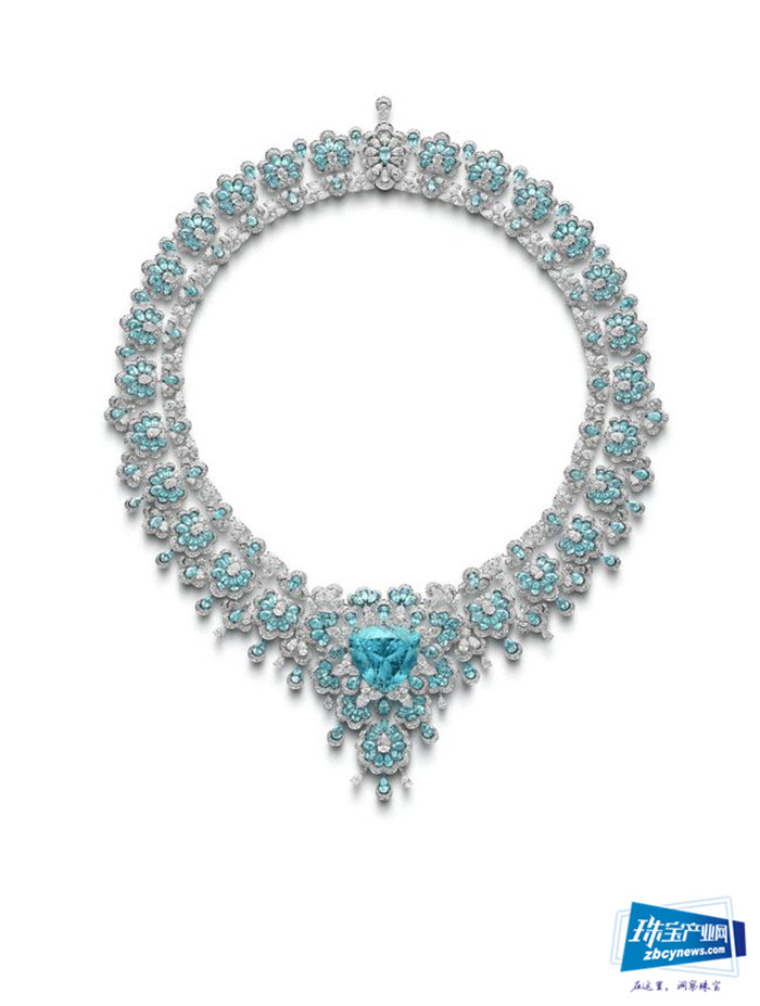 萧邦标志性高级珠宝系列中的闪耀新星——帕拉伊巴碧玺项链