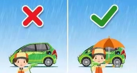 How to Get a Safe Charging Process on a Rainy Day