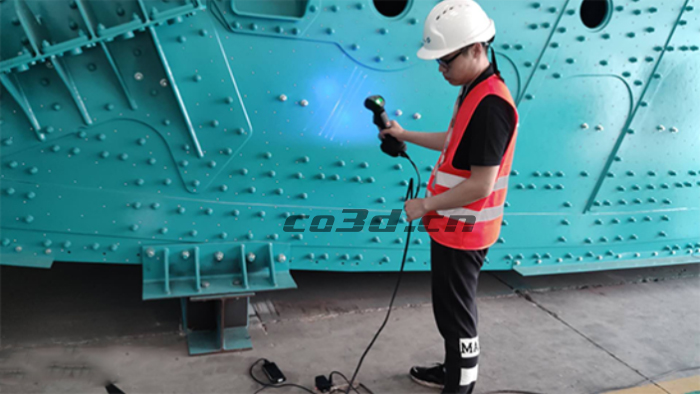 3D inspection of super large rigid castings