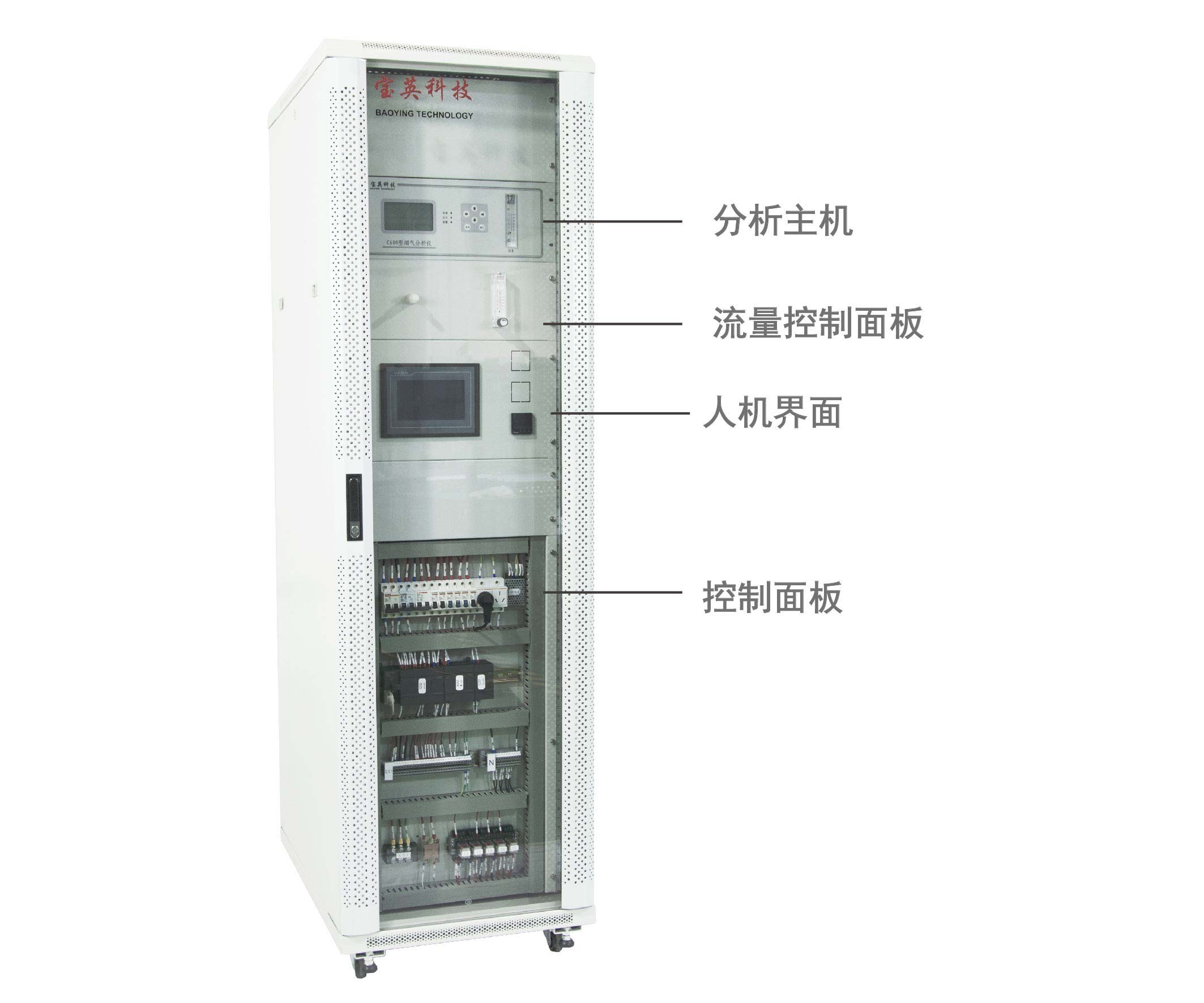常温工业窑炉气体分析系统