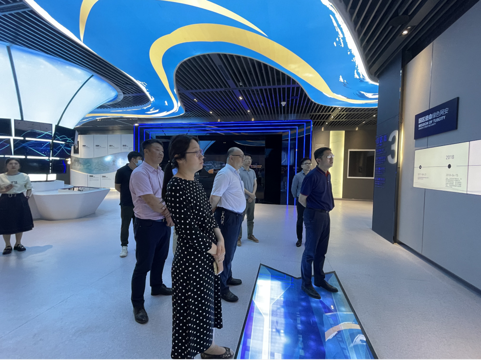 图灵人工智能研究院企业家一行到访国家网络安全基地孵化器参观考察 图灵人工智能研究院企业家一行到访国家网络安全基地孵化器参观考察