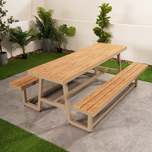 Plastic wood table set / Пластиковый деревянный набор стола