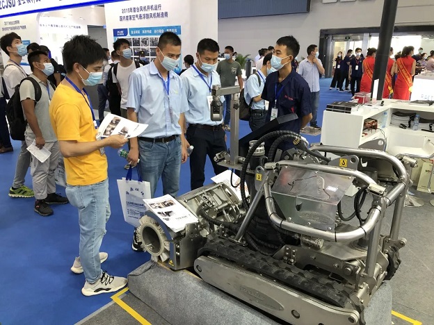 技术交流 共同发展 | 施罗德工业集团机器人亮相广州国际水务展
