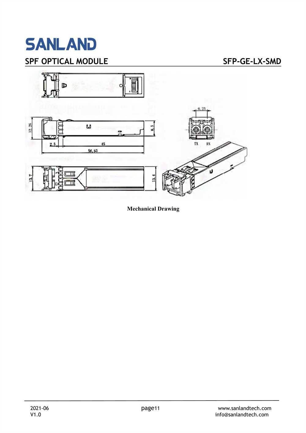 SFP-GE-LX-SMD