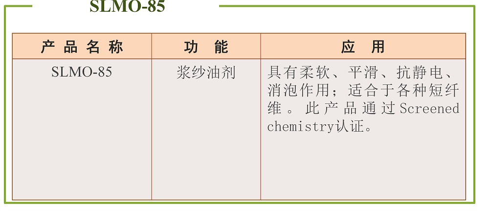 上浆助剂
