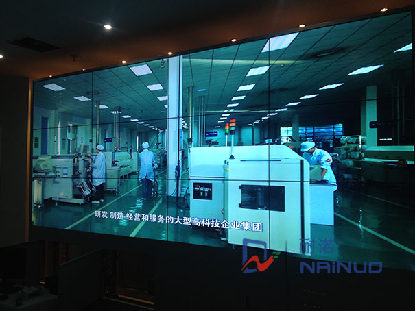 四川成都九州北斗科技公司34液晶拼接大屏幕展示墙项目 四川成都九州北斗科技公司34液晶拼接大屏幕展示墙项目