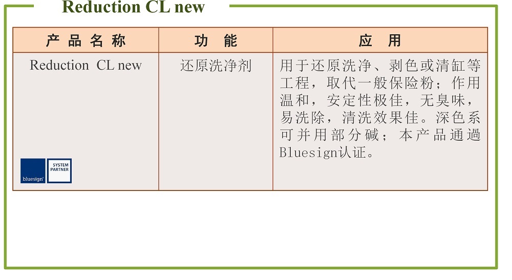 还原洗净剂