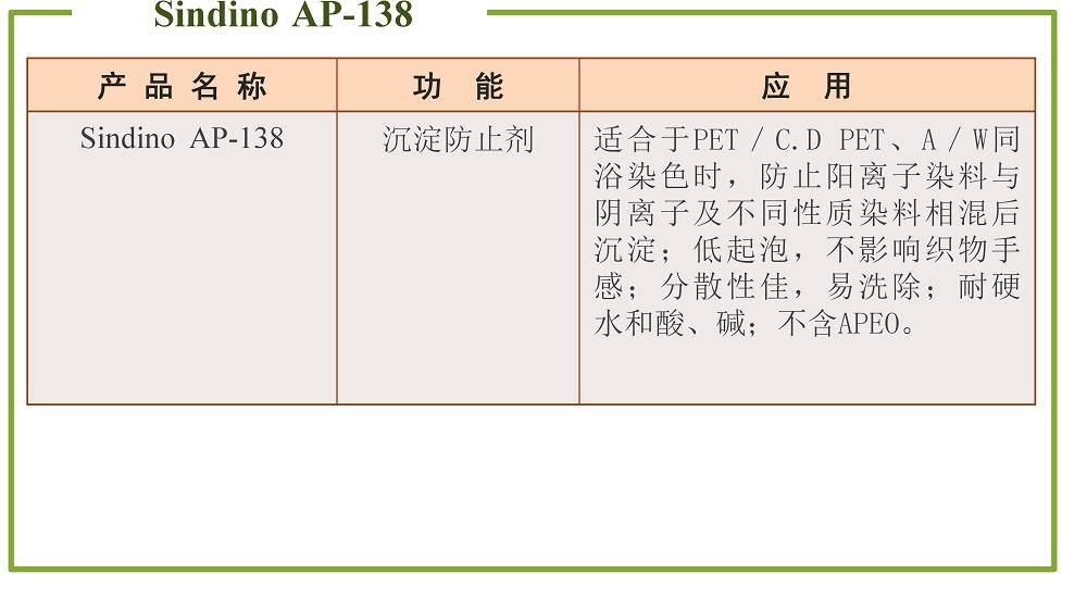 沉淀防止剂