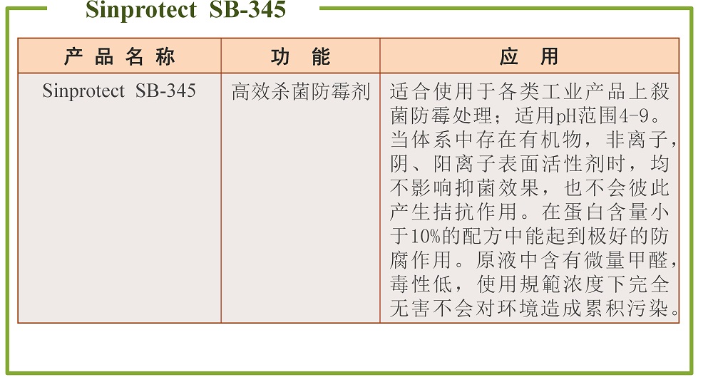 卫生防护整理剂