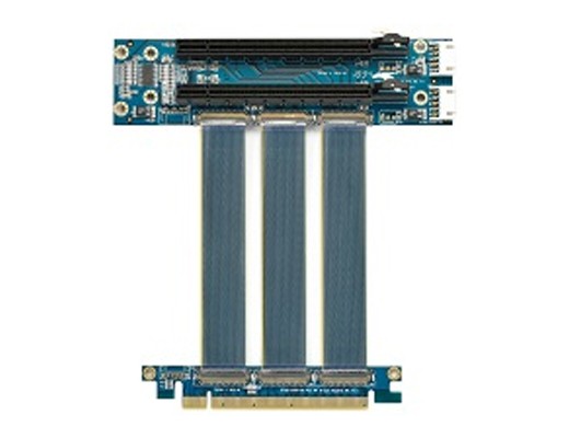 PCIe 16X to Dual PCIe 8X Riser Card PCIe 16X to Dual PCIe 8X Riser Card