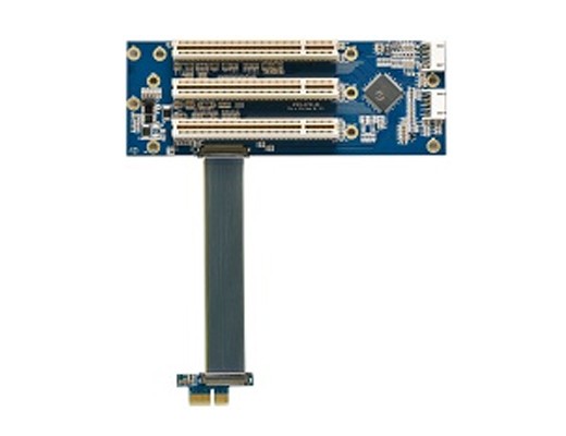 PCIe 1X to Triple PCI Riser Card PCIe 1X to Triple PCI Riser Card