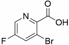 3-溴-5-氟吡啶-2-羧酸
