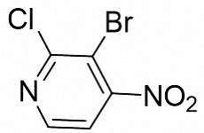 3-溴-2-氯-4-硝基吡啶