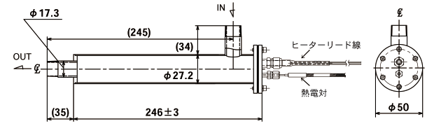 SAKAGUCHI发热器MCA500N