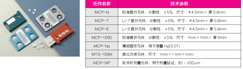 E21  热释光剂量元件