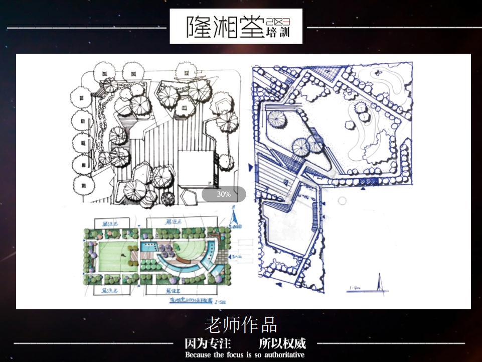 风景园林快题老师作品