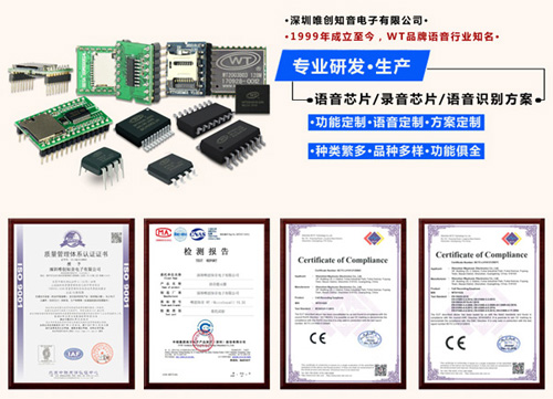 WTK6900B02语音识别模块，语音控制模块