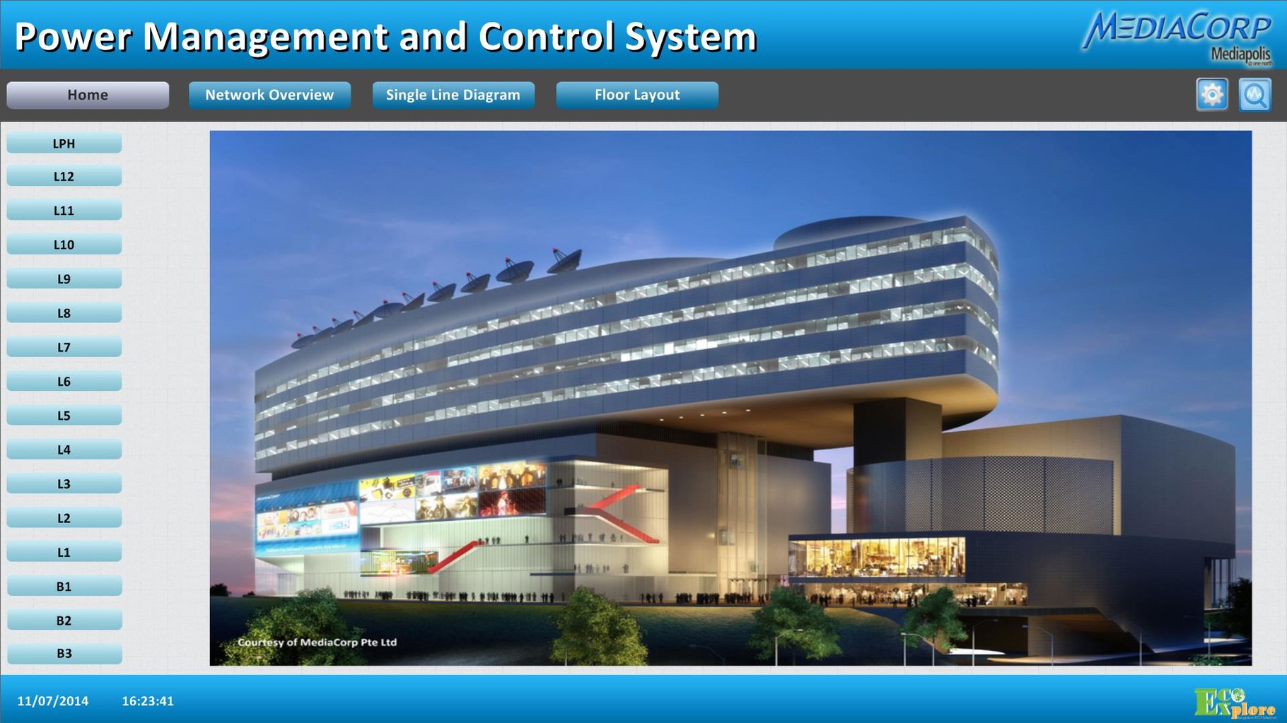 Energy Management System for a Media Complex in Singapore Energy Management System for a Media Complex in Singapore