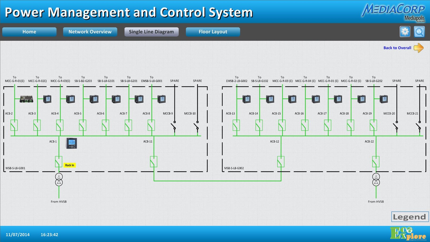 Energy Management System for a Media Complex in Singapore Energy Management System for a Media Complex in Singapore