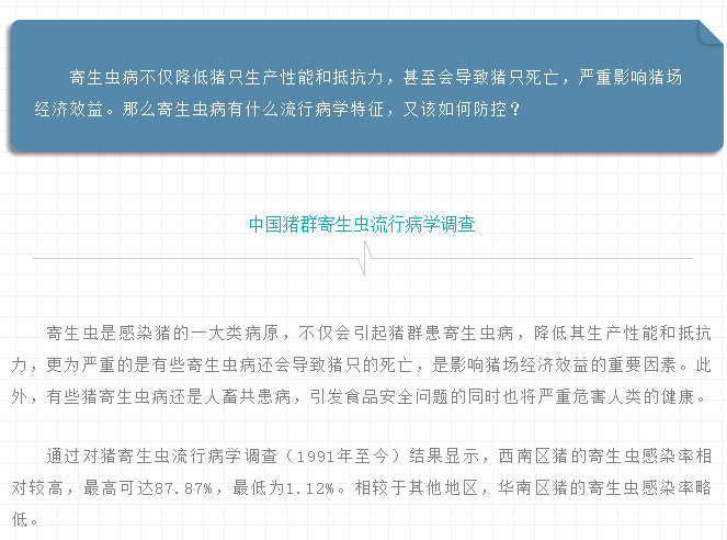 体表寄生虫感染率达73%！中国猪寄生虫流调大数据揭秘