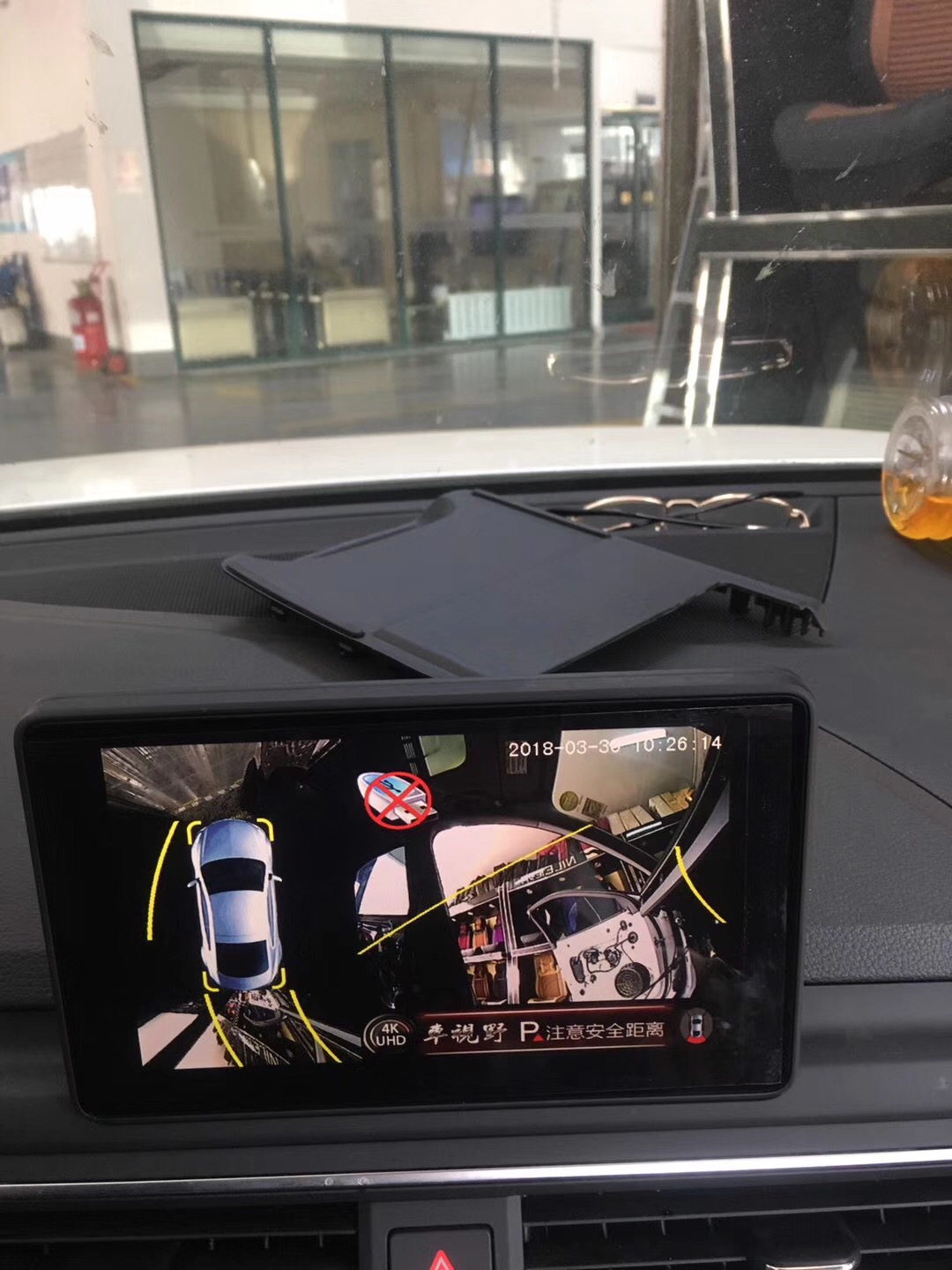 奧迪A4L安裝車視野極致超清360°全景記錄儀