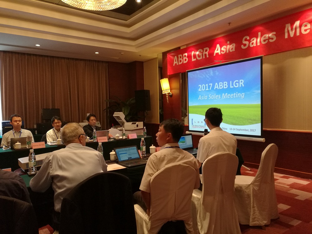 ABB LGR Asia Sales Meeting