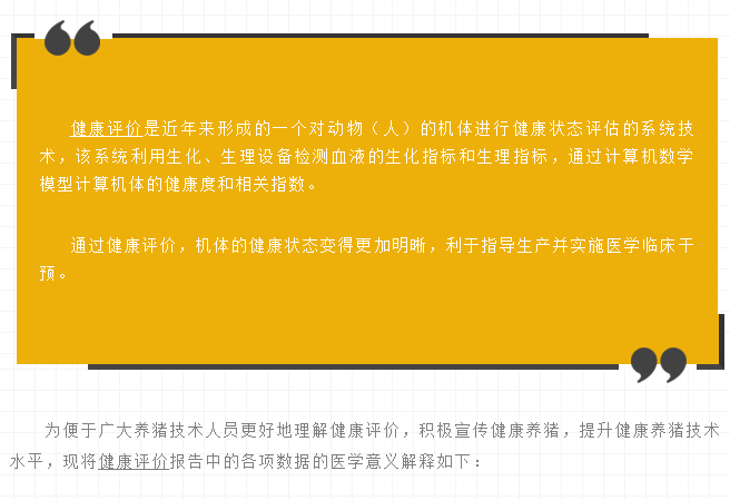 樊福好：教你看懂猪群健康评价报告