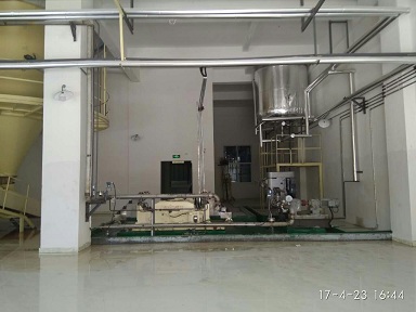 10 ton / hourly detergent production line is successfully completed