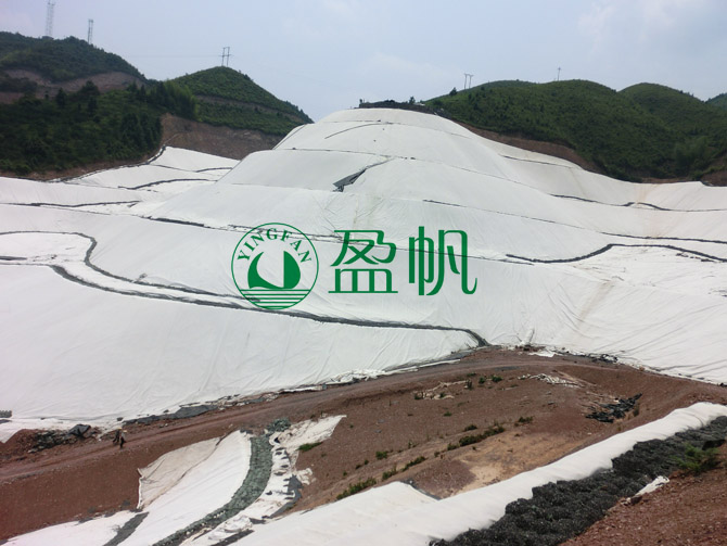 上海“盈帆”牌HDPE土工膜在我国生活垃圾填埋场防渗工程中
