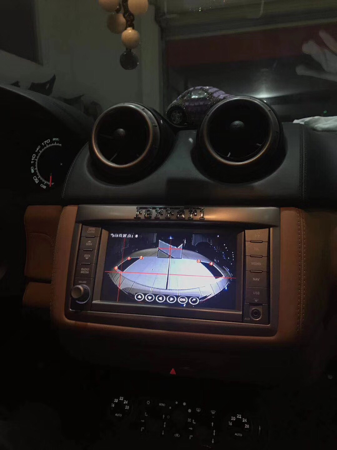法拉利安装车视野4K极致超清360°全景记录仪
