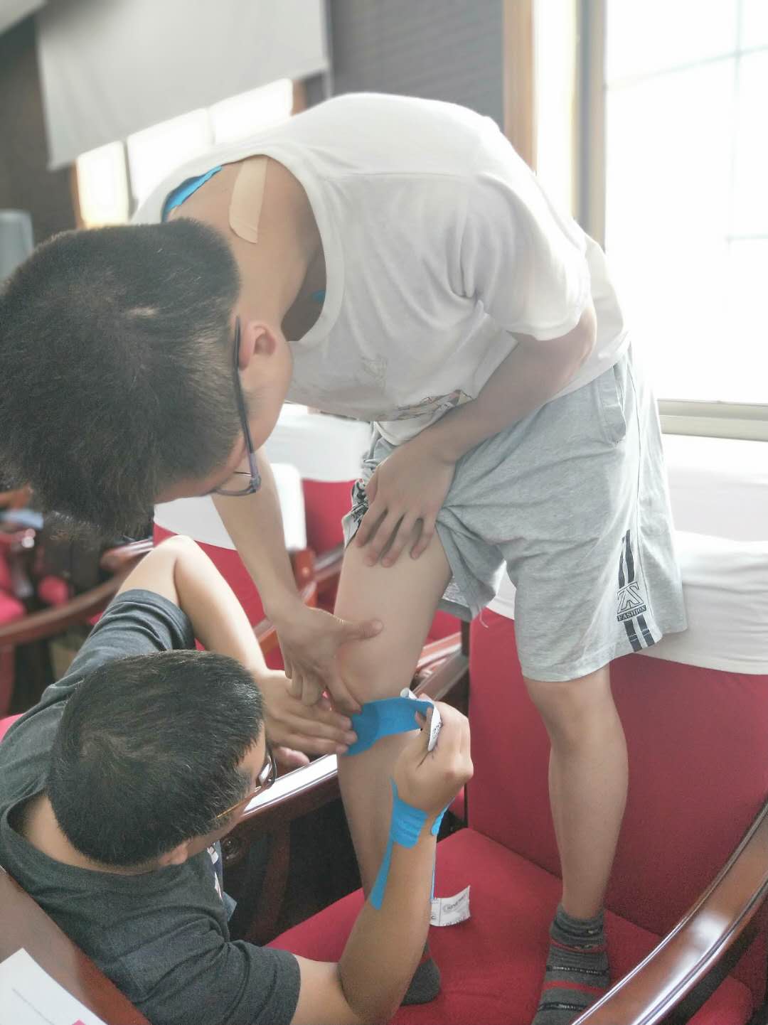 CKTP高级认证讲师kinesio Taping 1/2成功举办 CKTP高级认证讲师kinesio Taping 1/2成功举办