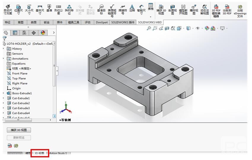 借助SOLIDWORKS MBD完成您的3D模型定义